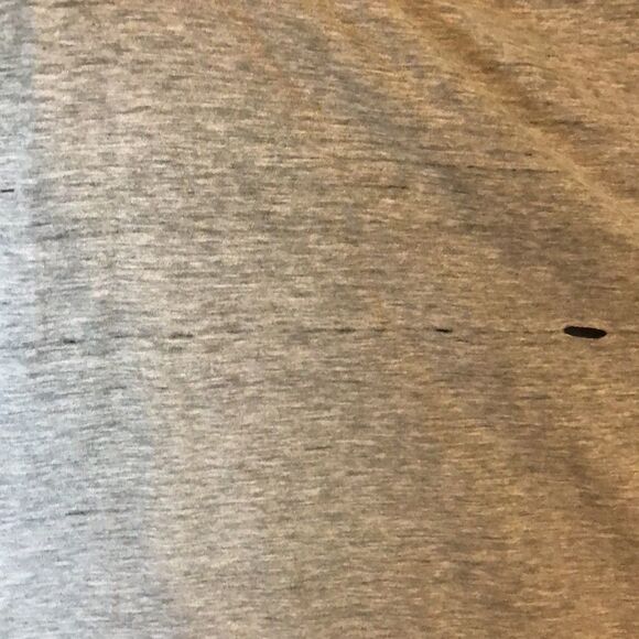 Distressed Vintage Polo Ralph Lauren heather grey T-Shirt | XL - Picture 8 of 10